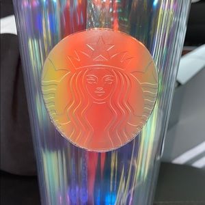 Starbucks new rare iridescent 24oz cup